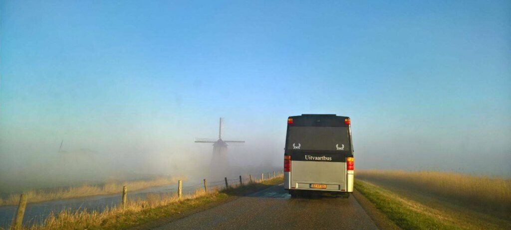 Reclame in de bus